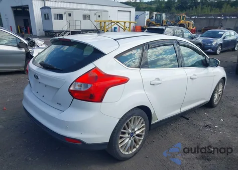 2012 Ford Focus Sel from USA, damaged, VIN 1FAHP3M22CL287314